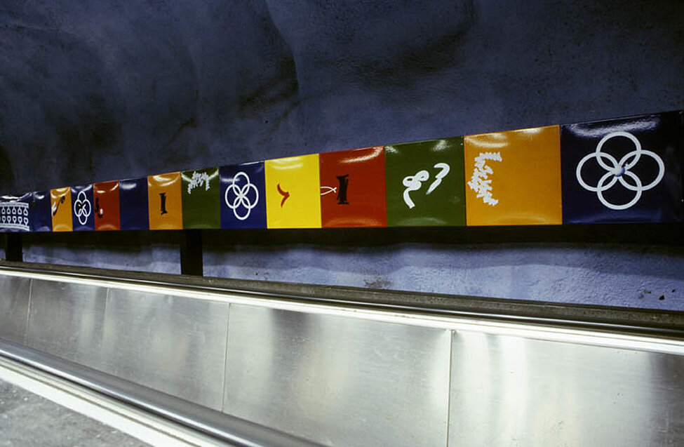 Carl Fredrik Reuterswärd metro art
