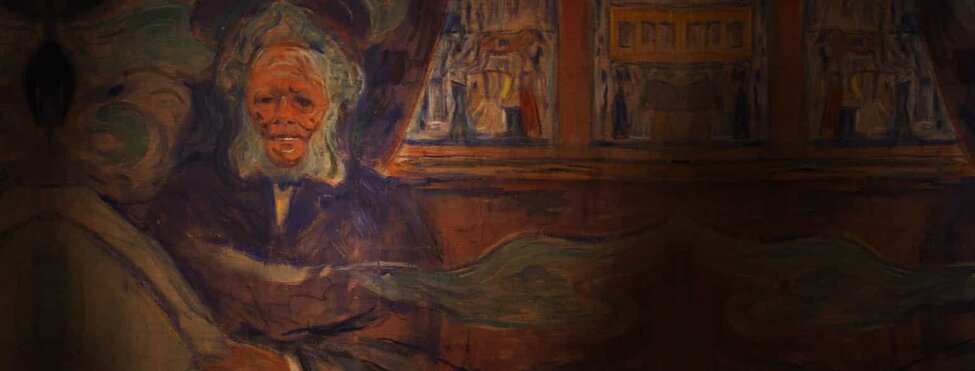 Edvard Munch Henrik Ibsen portrait