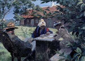 Michael Ancher painting