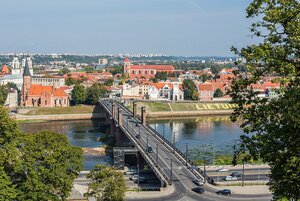 View of Kaunas