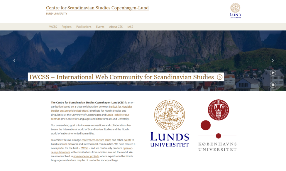 css.lu.se screenshot