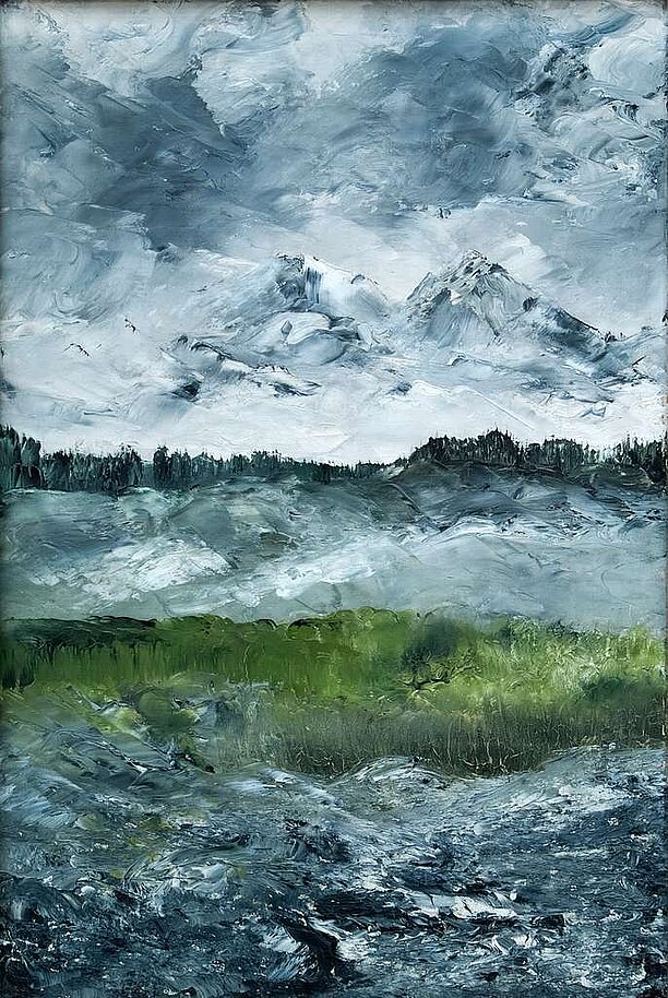 August Strindberg painting